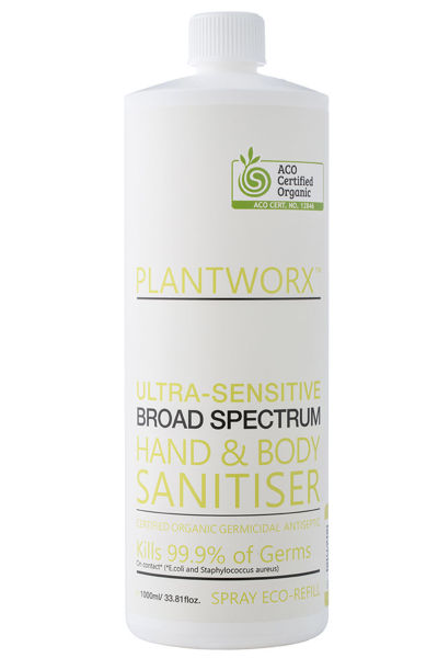 Picture of Hand & Body Ultra-Sensitive SPRAY Sanitiser 1000ml Eco-Refill