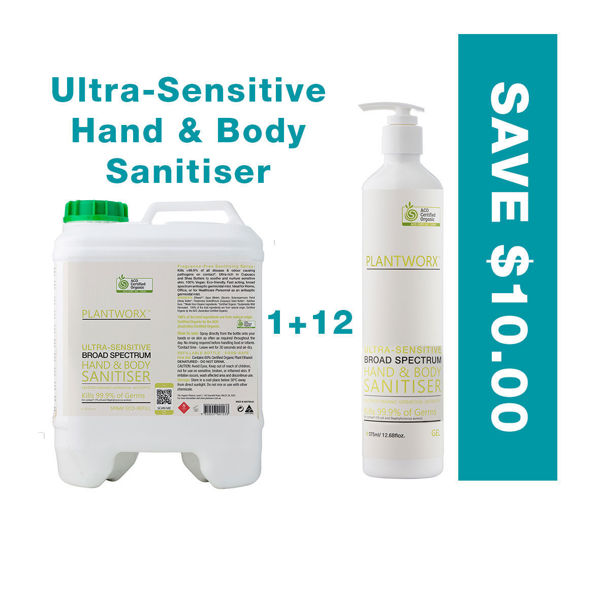 Picture of Hand & Body Ultra-Sensitive GEL Sanitiser  Starter Bundle