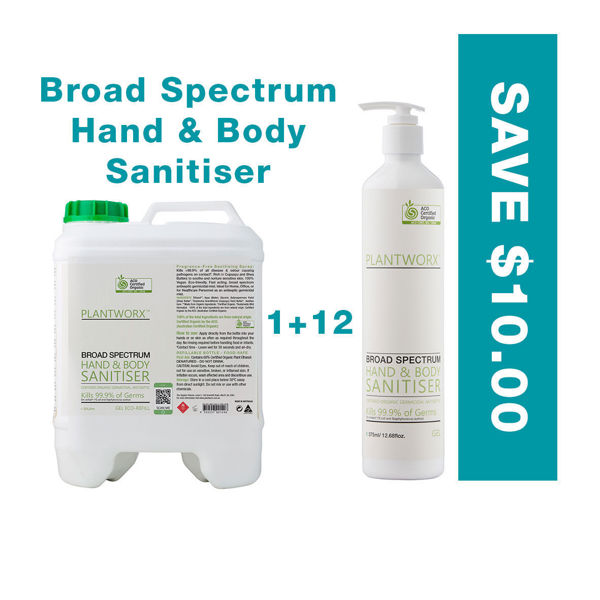 Picture of Hand & Body Sanitiser GEL Starter Bundle   -   SA PICK UP ONLY